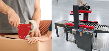 Differences Between Machine & Hand Packing Tape