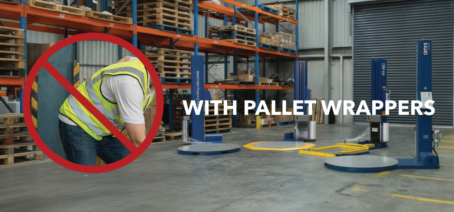 Reduce OH&S Risks with a Pallet Wrapping Machine