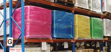 Take 5: Why Do You Need Coloured Stretch Wrap For Your Pallets?