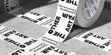 Omni Packaging's Custom Tape Is A Fast Favourite For The Other Art Fair
