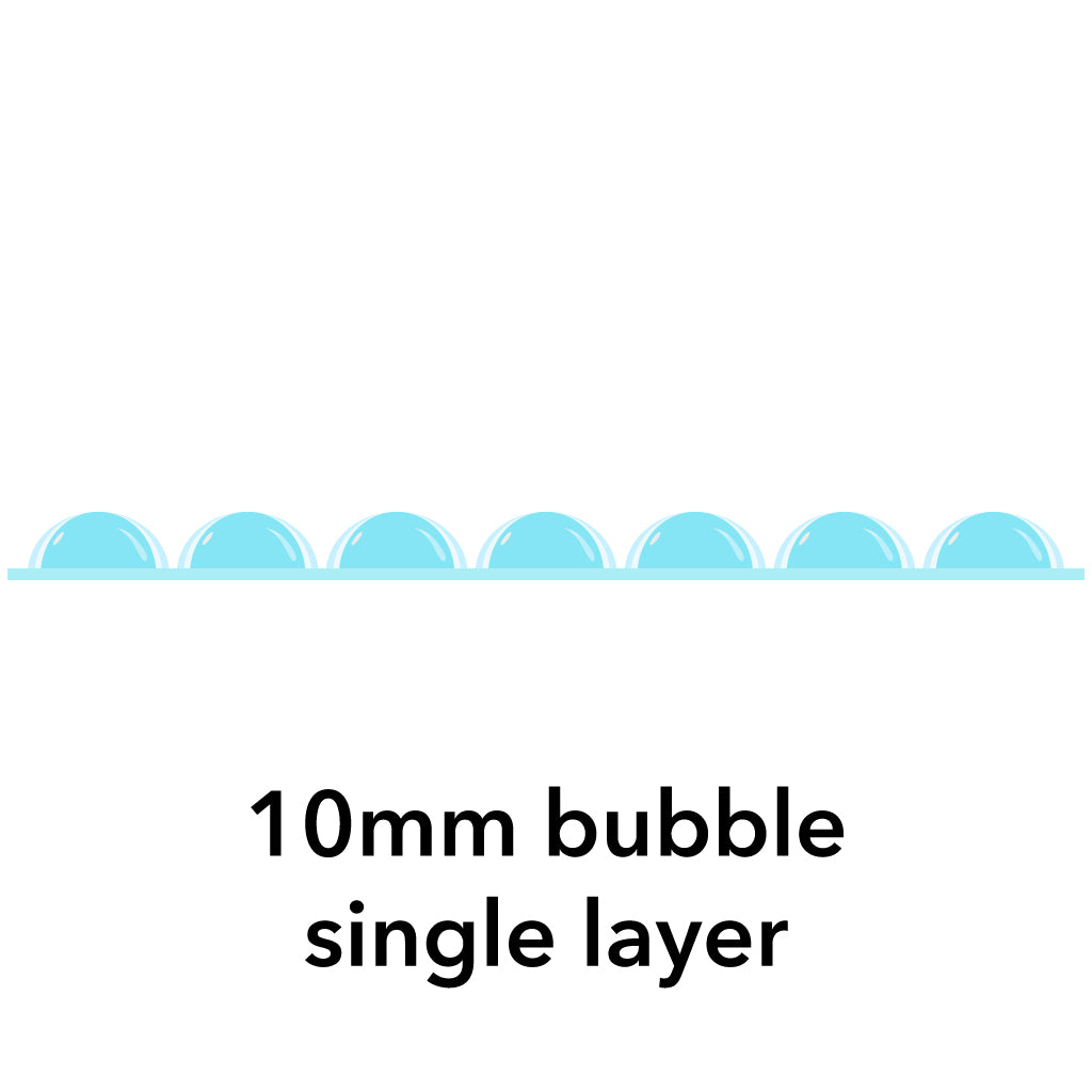 Bubble Wrap 10mm Single Layer 1.5m x 100m - Omni Packaging 