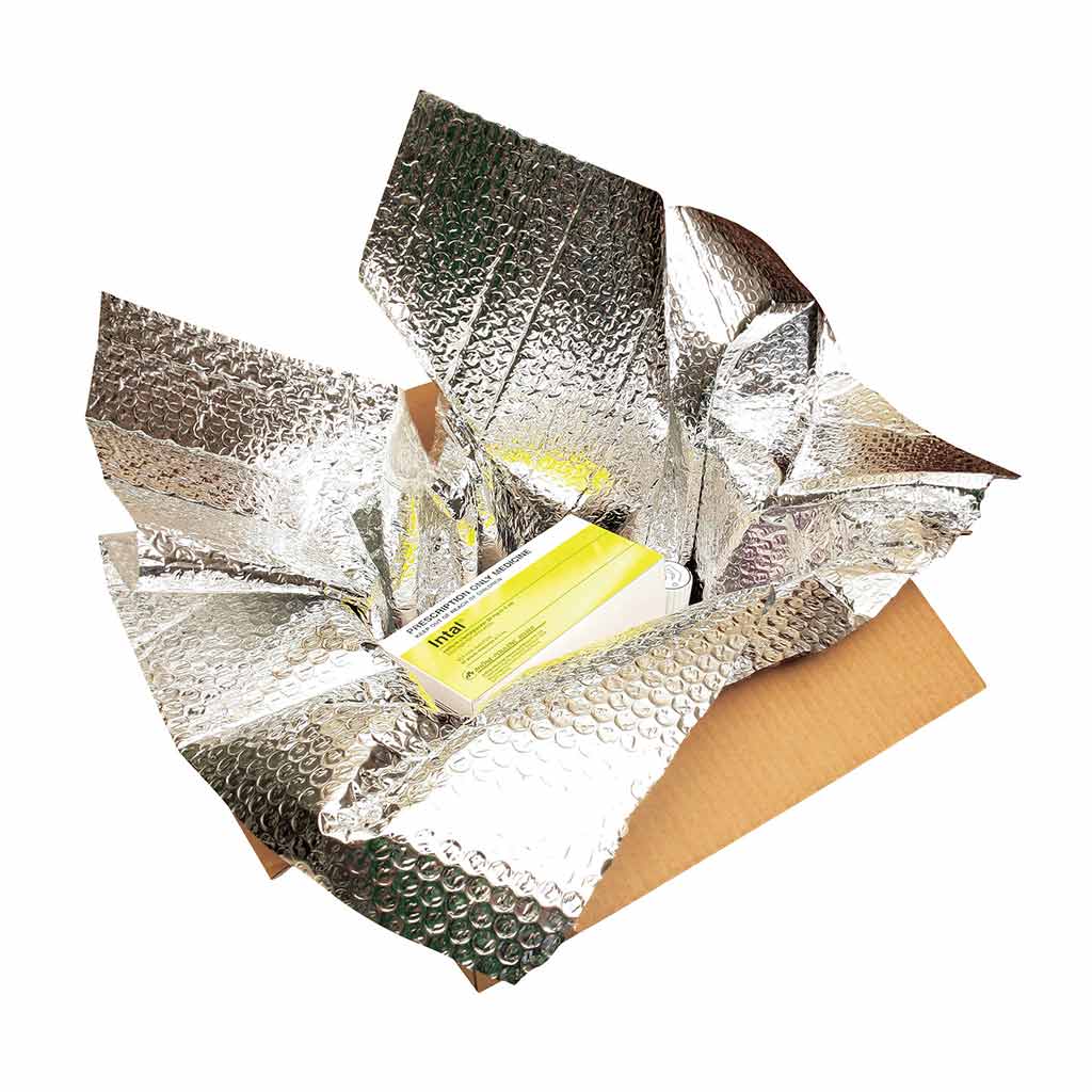 Foil Bubble Wrap 20mm Single Layer 1.5m x 50m - Omni Packaging 
