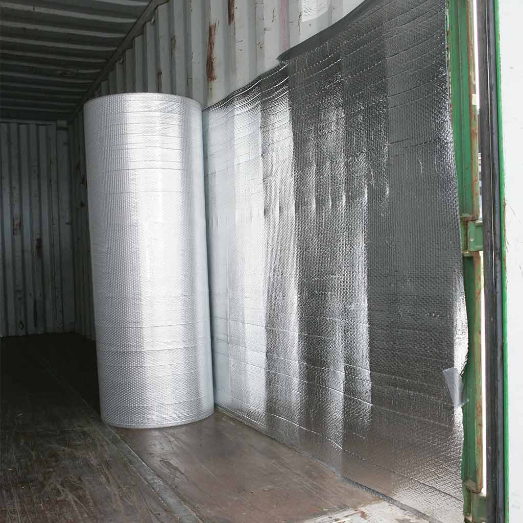Foil Bubble Wrap 20mm Single Layer 1.5m x 50m - Omni Packaging 