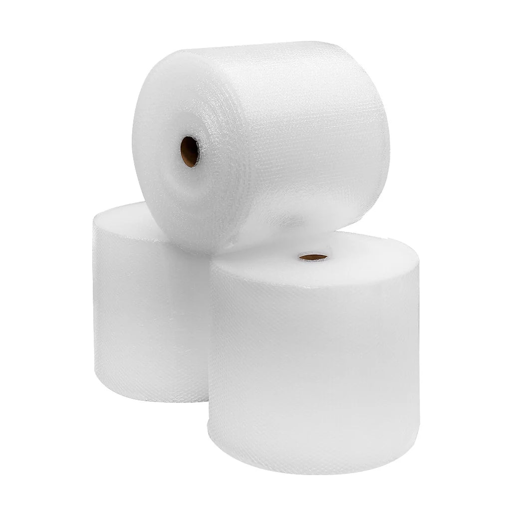 10mm Single Layer Bubble Wrap 1.5m x 100m Slit 500mm x 3 Perforated Every 500mm