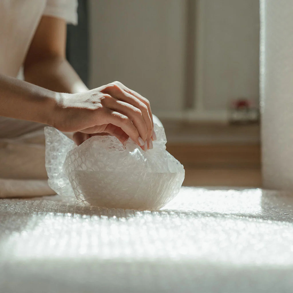 Bubble Wrap 10mm Single Layer 1.5m x 100m (Slit 500mm x 3) Perf @ 500mm - Omni Packaging 