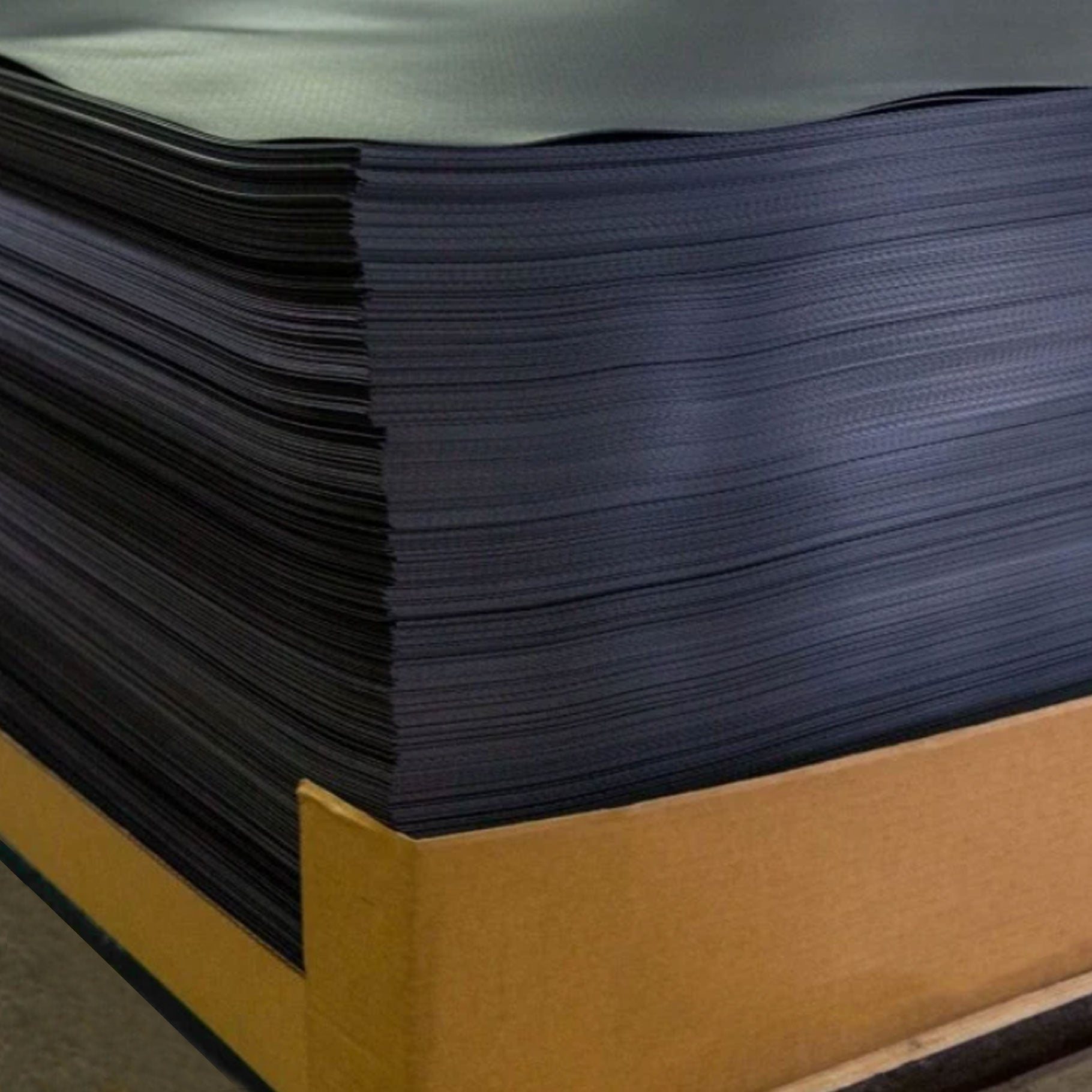 Plastic Pallet Slip Sheets 1125mm x 1275mm 800um Thick - Omni Packaging 