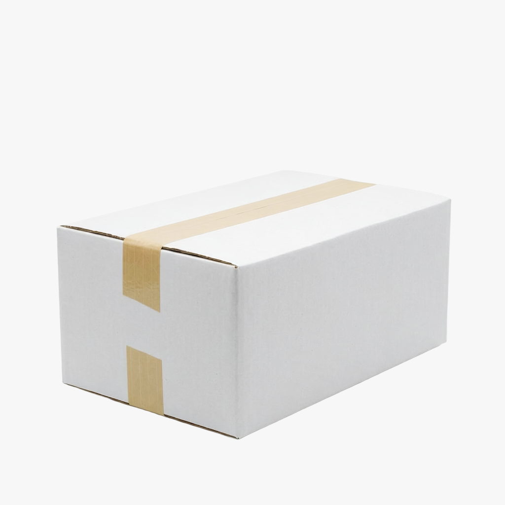 White Extra Small 3B Mailing Cardboard Box White 200mm x 147mm x 91mm