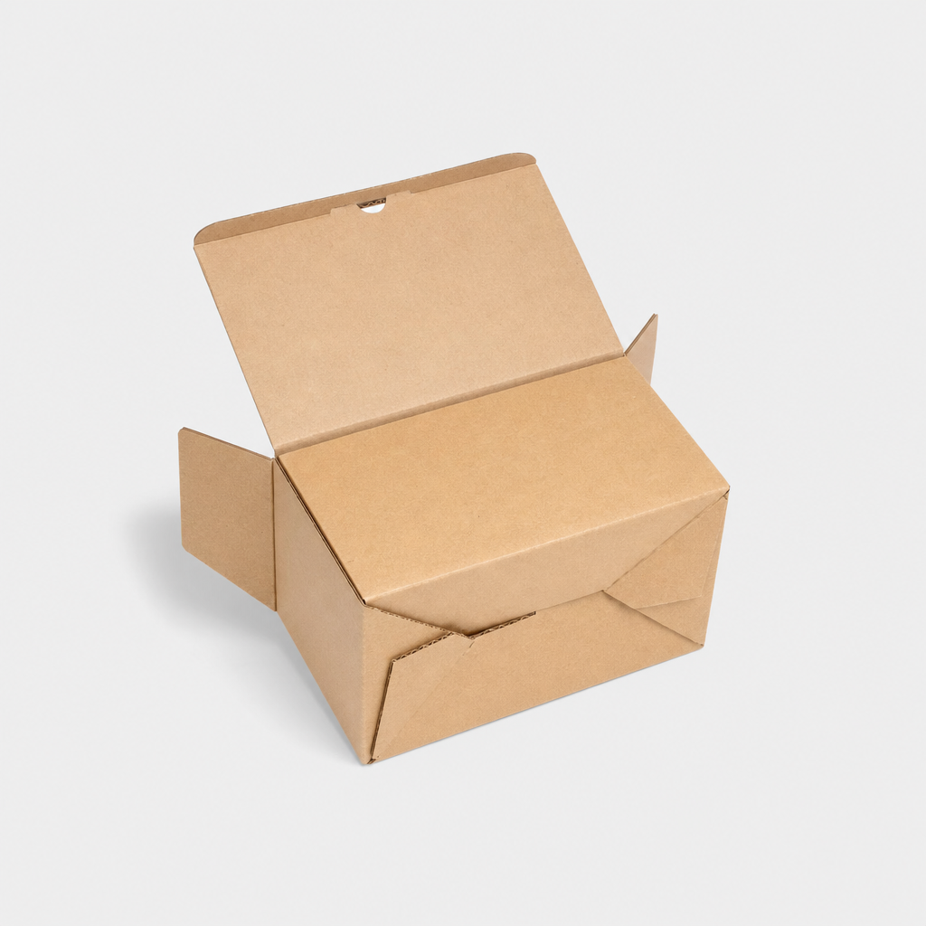 Cartons 4C7 RSC 0711 Crashlock Bottom 237mm x 166mm x 119mm - Omni Packaging 