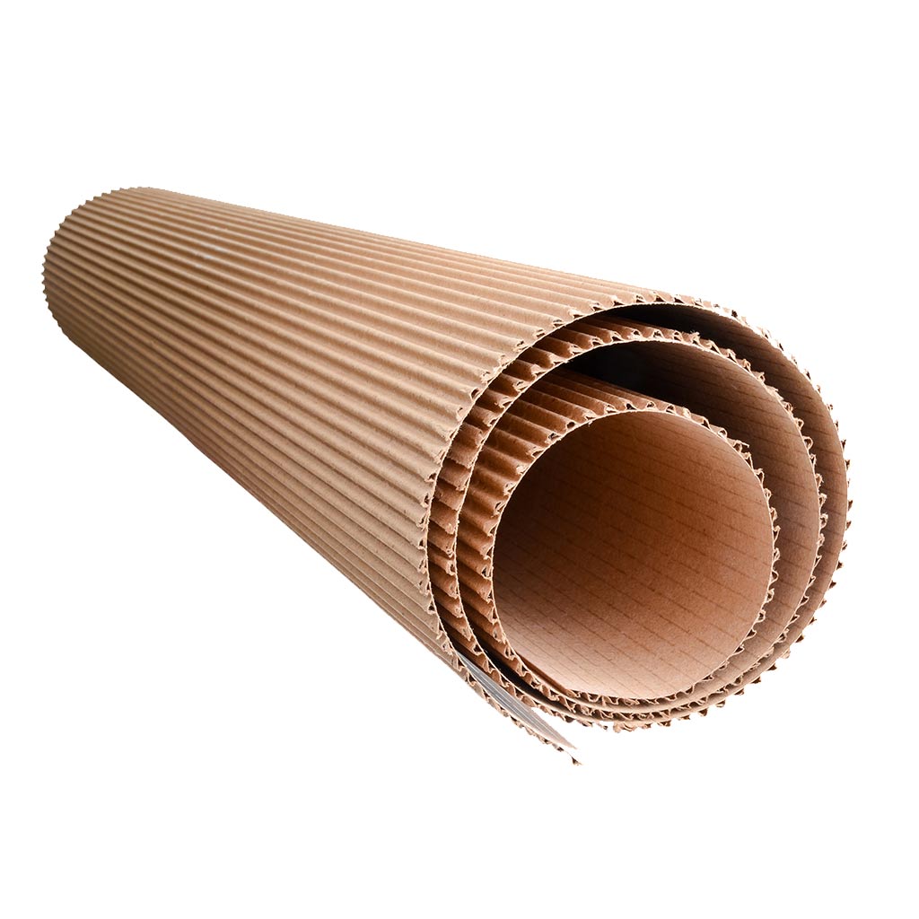 Corrugated Cardboard Rolls 610mm x 82m (50sqm/roll) - Omni Packaging 