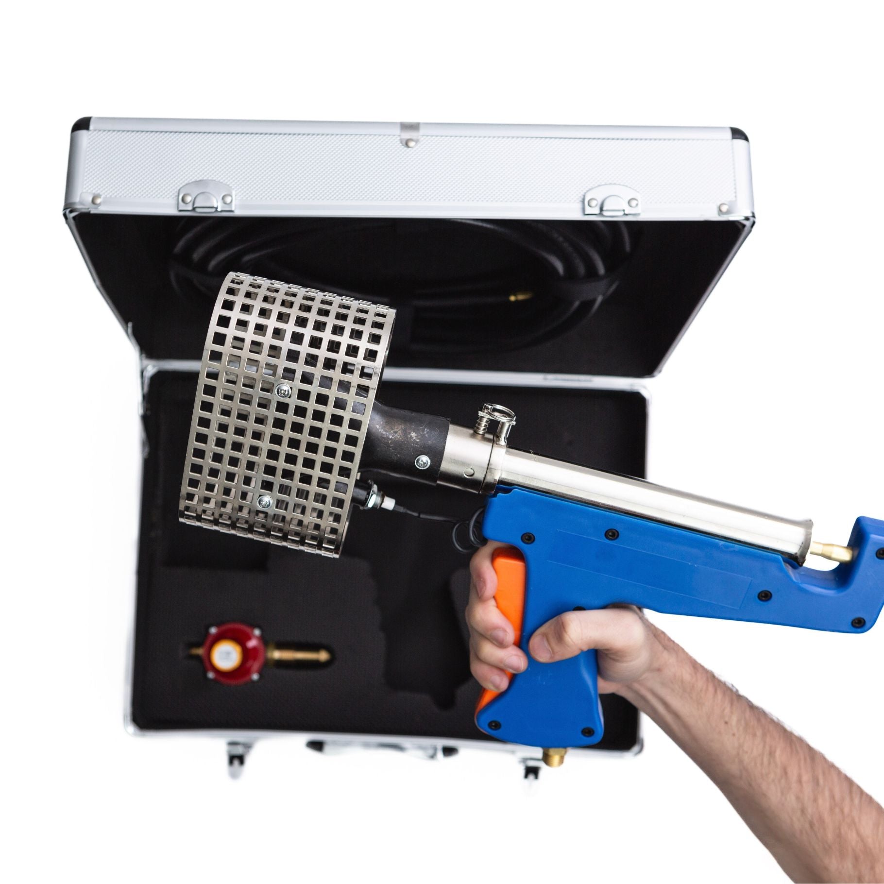 Heat Shrink Gun 32kW Gas Fired With 8m Hose & Regulator - Omni Packaging 