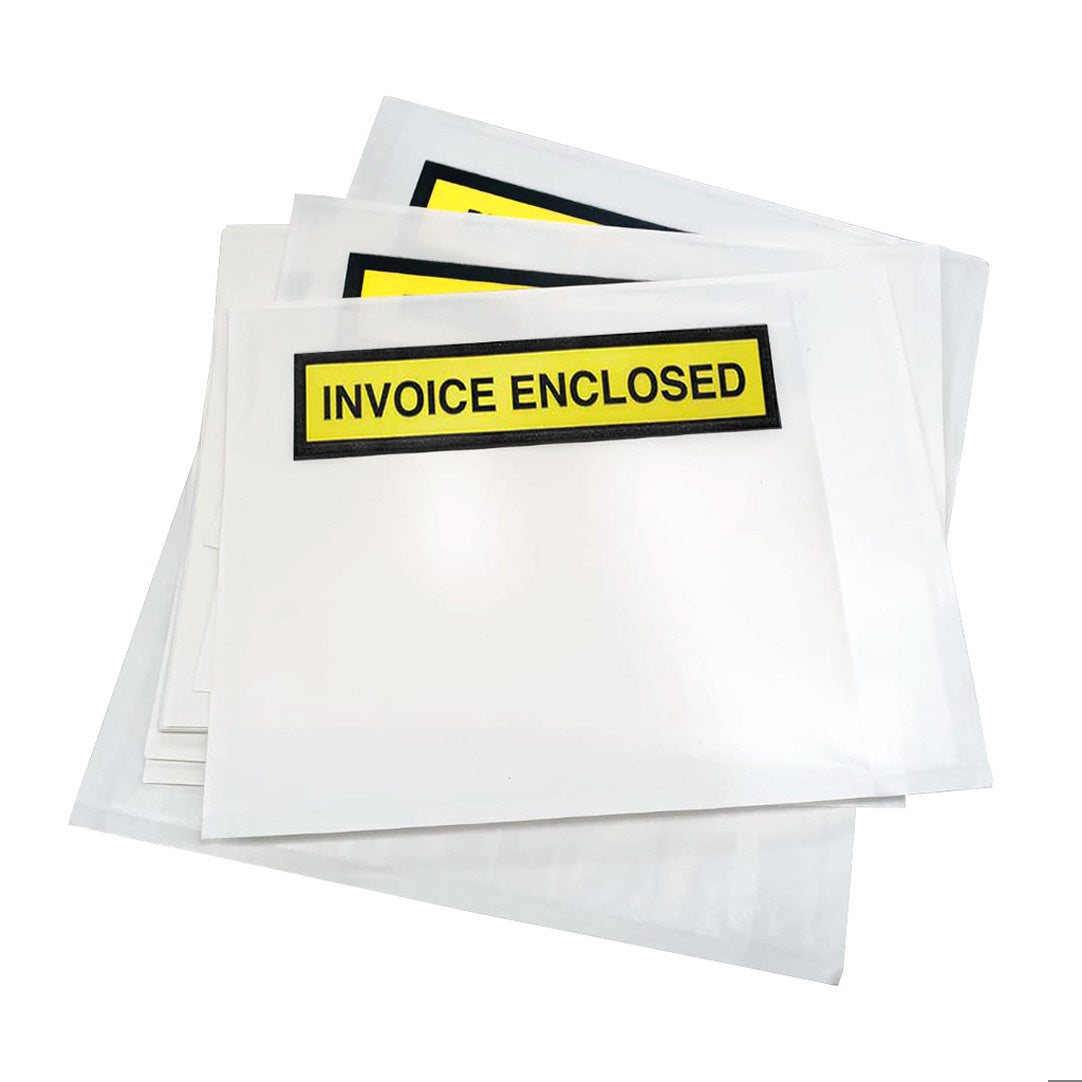 Paper Invoice Enclosed Envelopes Omni 230mm x 175mm 1000/ctn White - Omni Packaging 