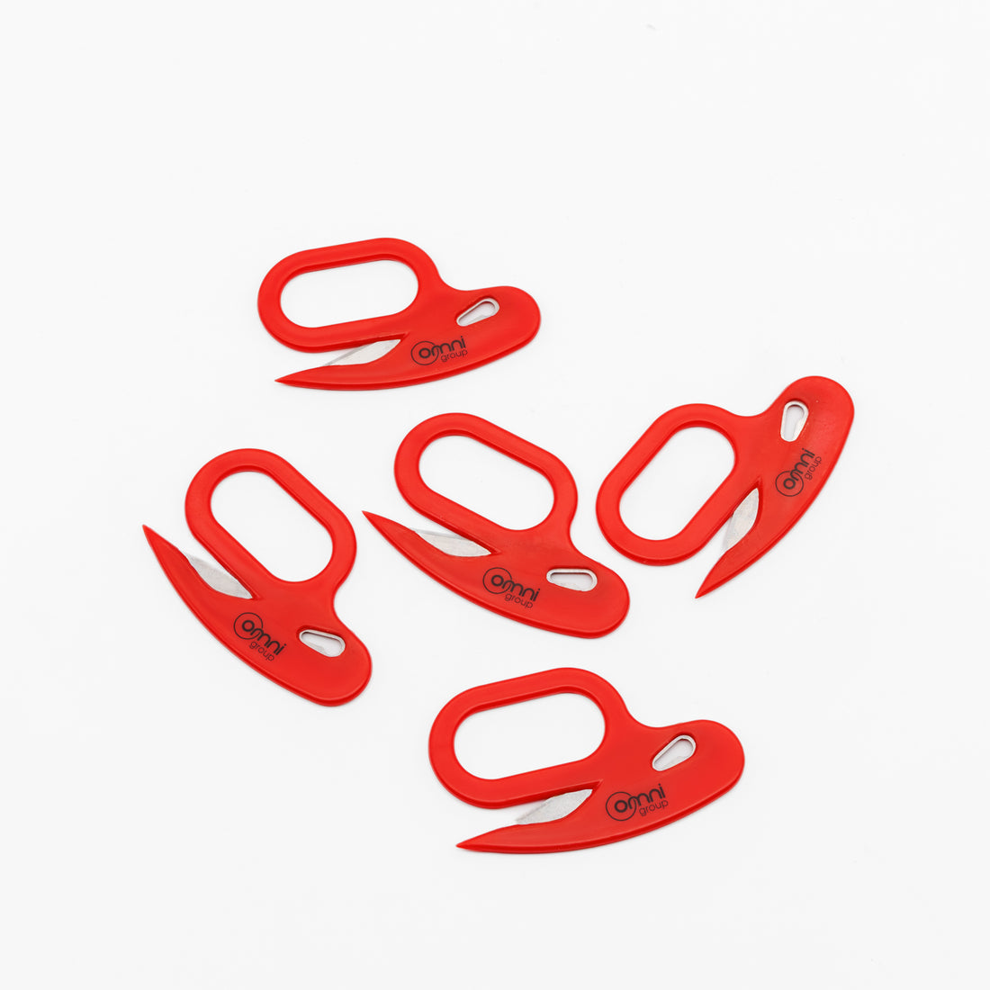 Film Slitter Knife Heavy Duty Red - Omni Packaging 