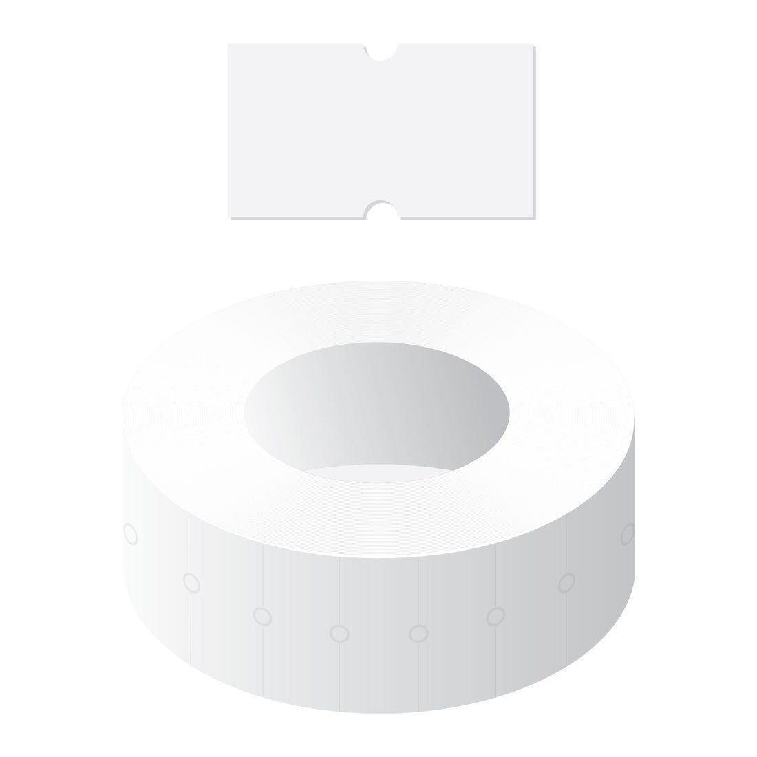 Pricing Labels Freezer Grade 21 x 12mm White 1000 labels/roll - Omni Packaging 