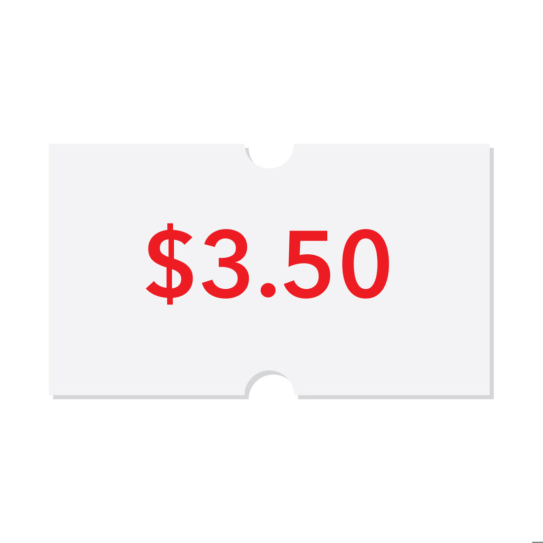 Pricing Labels Freezer Grade 21 x 12mm White 1000 labels/roll - Omni Packaging 