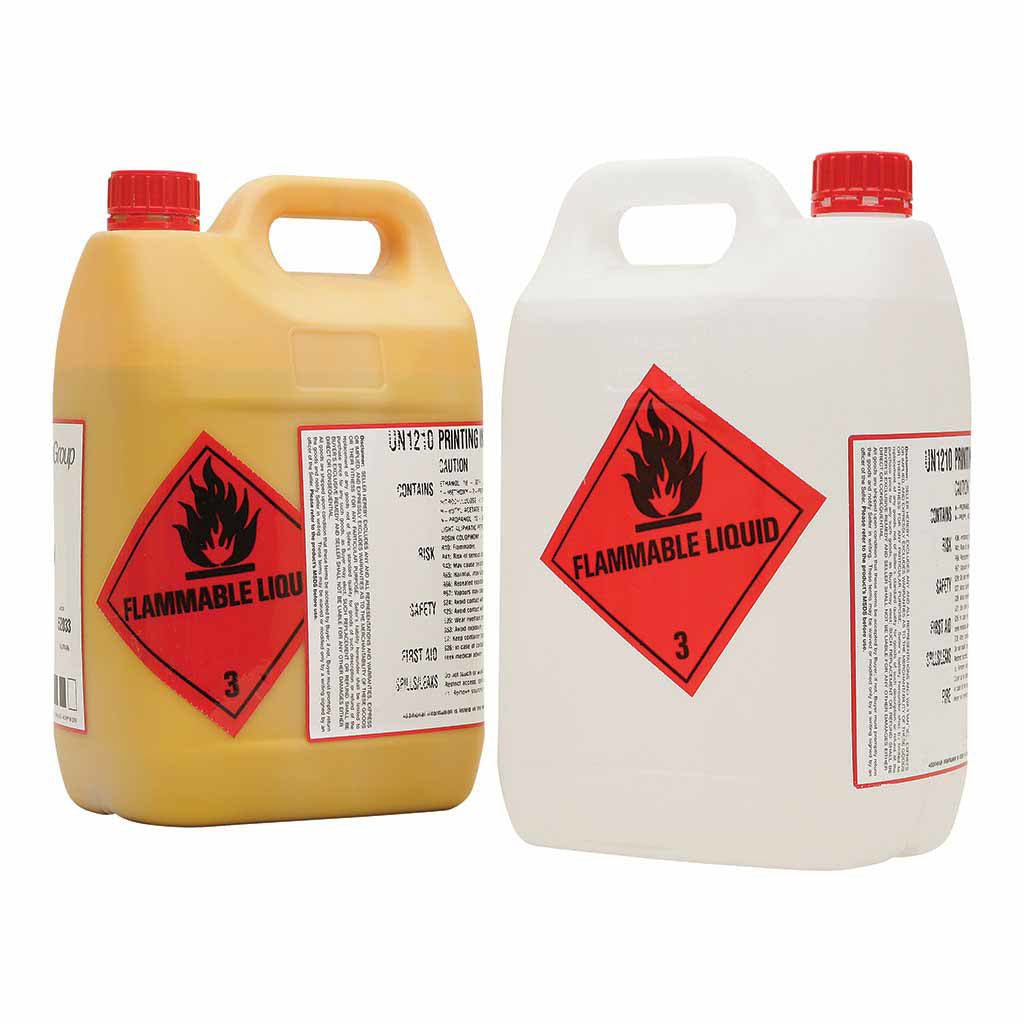 Flammable Liquid 3 Label – PVC Perforated Dangerous Goods 50mm x 50mm 1000/Roll - Omni Packaging 