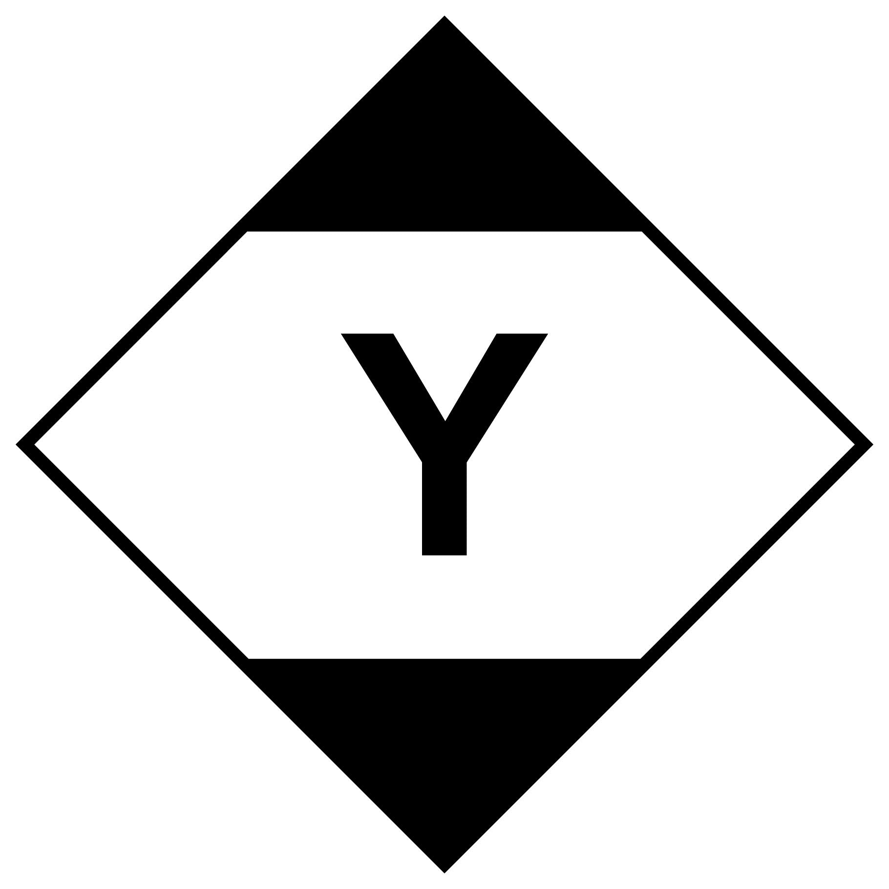 Limited Quantity Air Freight Sticker - Dangerous Goods 100mm x 100mm 500/Roll - Omni Packaging 