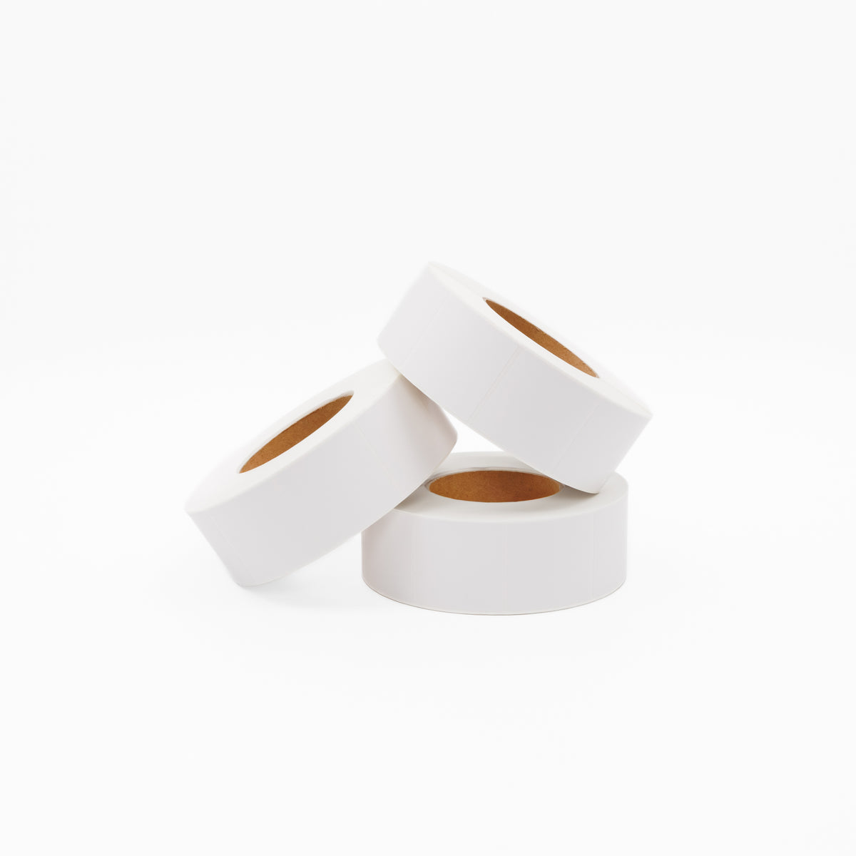 Thermal Direct Label Paper White Permanent 51mm x 50mm Perf. 2740/roll 76mm core - Omni Packaging 