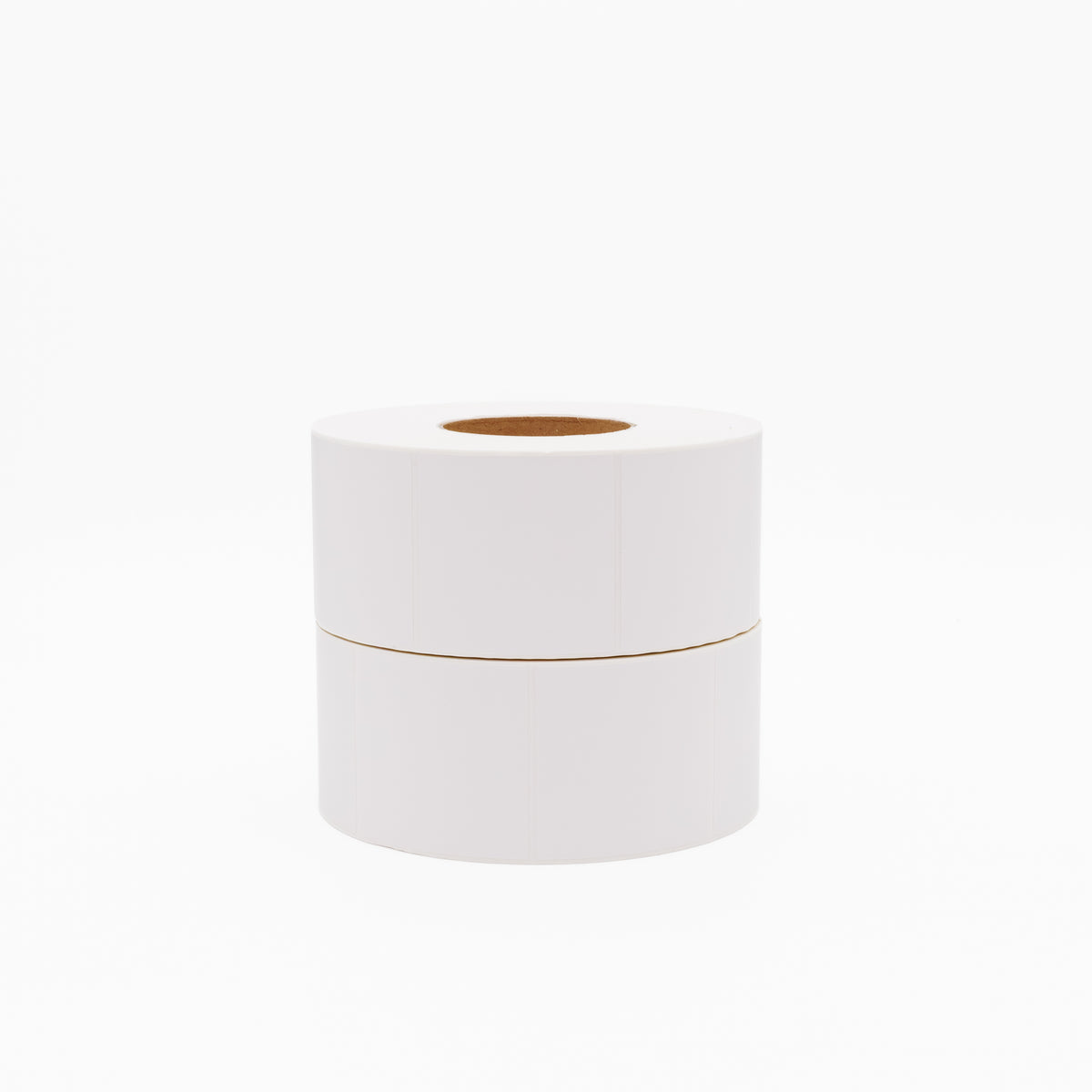 Thermal Direct Label Paper White Permanent 75mm x 75mm Perf. 1750/roll 76mm core - Omni Packaging 