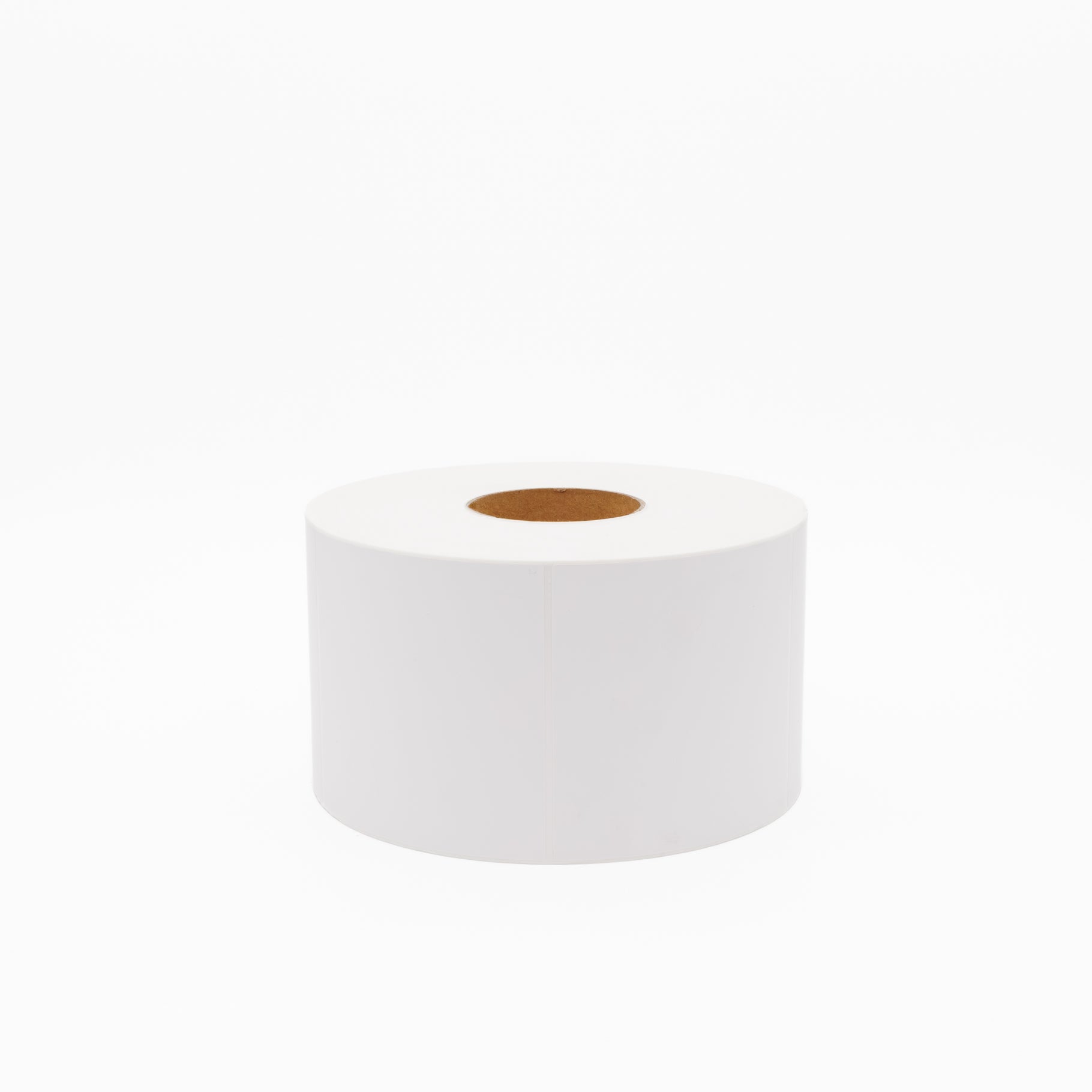 Thermal Direct Label Paper White Permanent 127mm x 127mm Perf. 1100/roll 76mm core - Omni Packaging 