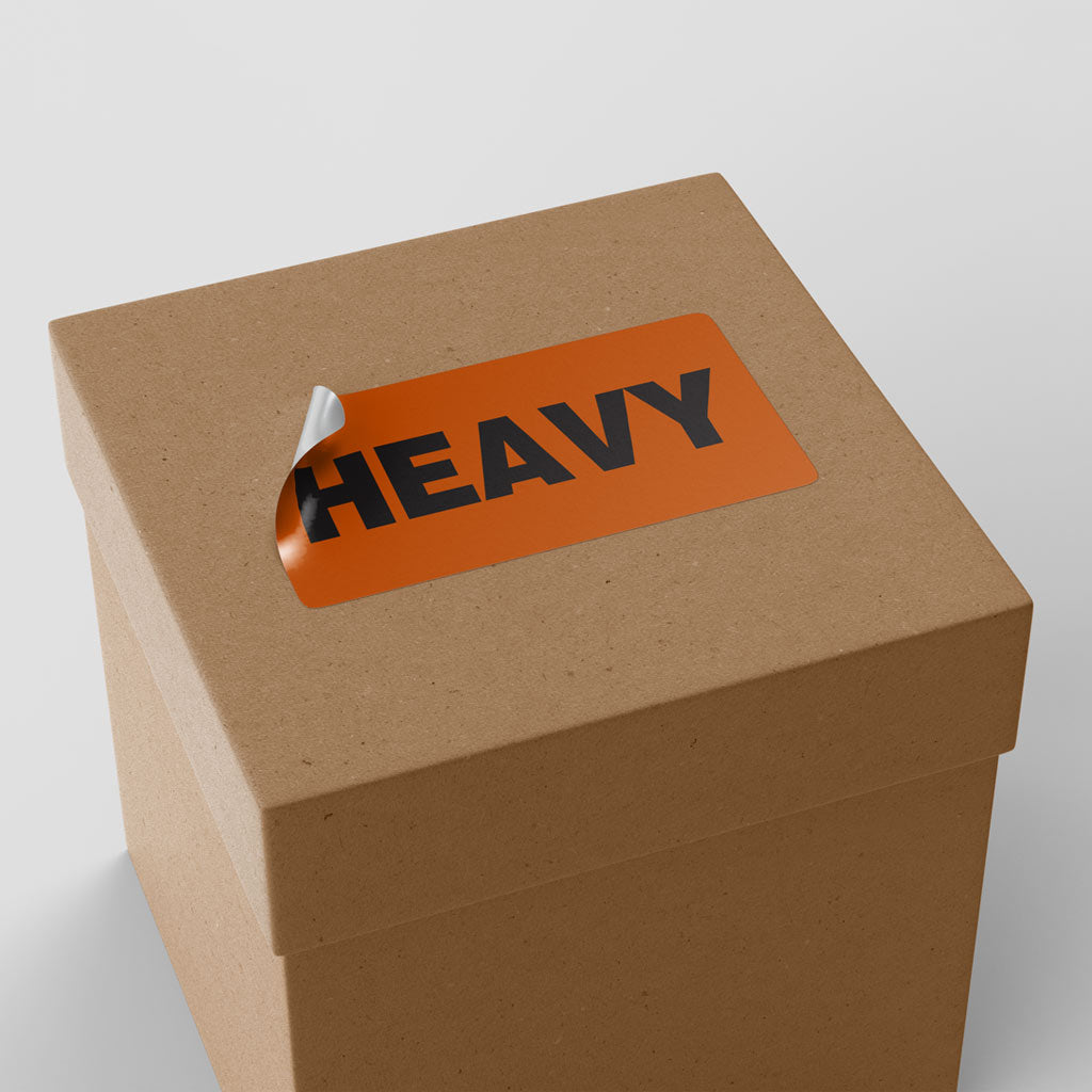 Message Labels (Heavy) Folding 60mm x 130mm 500/ctn - Omni Packaging 