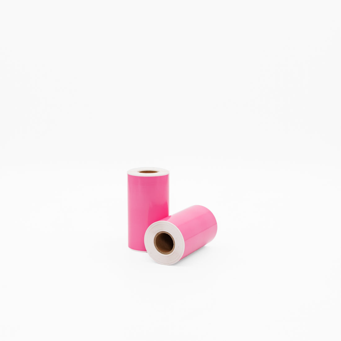 Thermal Direct Label Paper Pink Permanent 102mm x 152mm Perf. 85/roll 25mm core