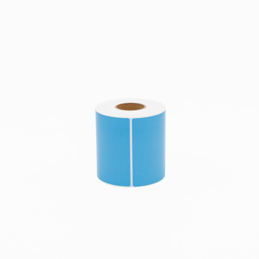 Blue Thermal Labels Direct 100mm x 150mm 300/roll 40mm Core - Omni Packaging 