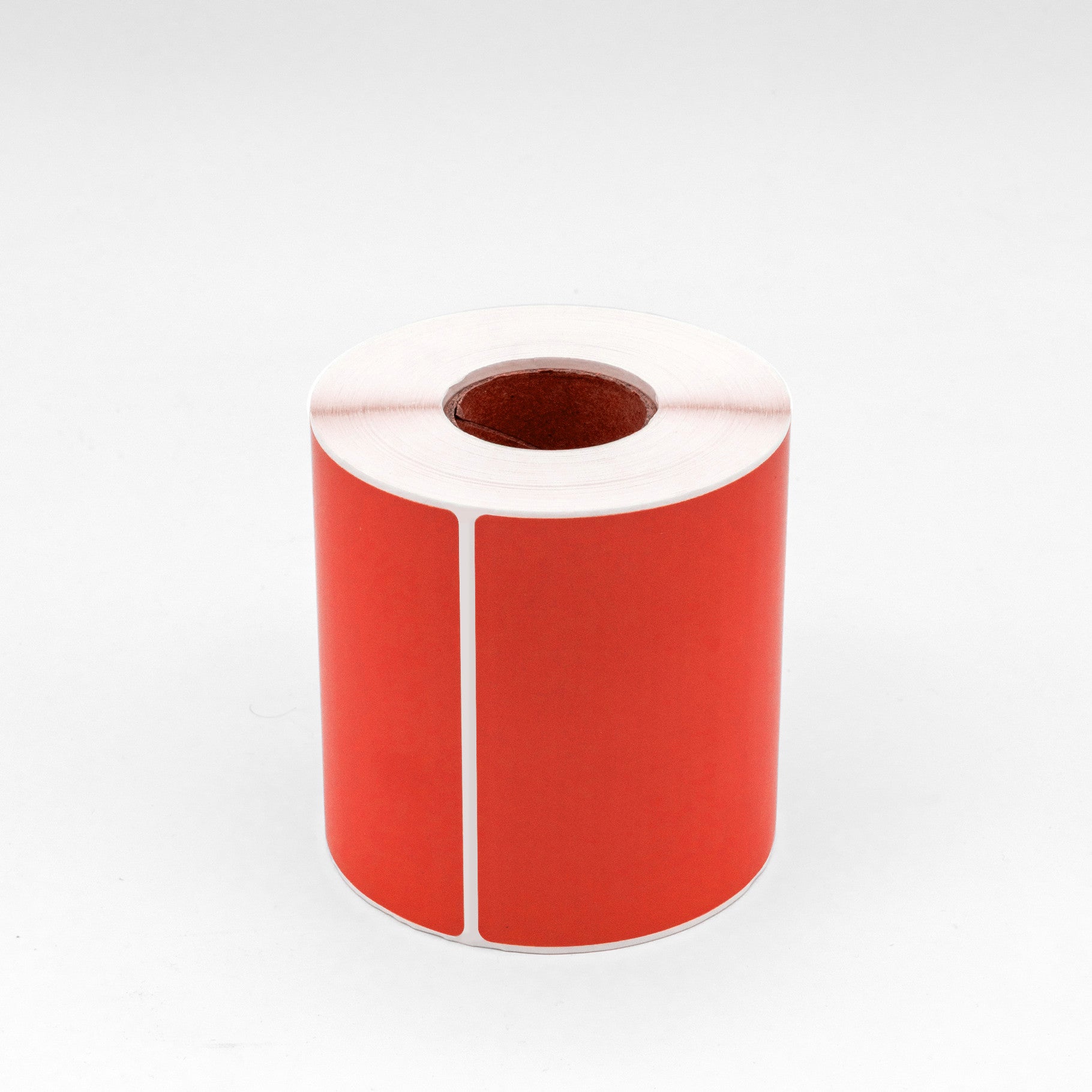 Red Thermal Labels Direct 100mm x 150mm 300/roll 40mm Core - Omni Packaging 