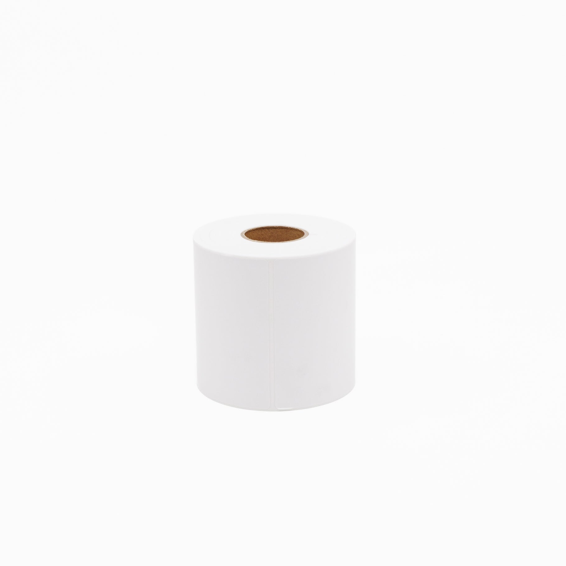 Thermal Direct Label Paper White Permanent 102mm x 152mm Perf. 300/roll 40mm core - Omni Packaging 