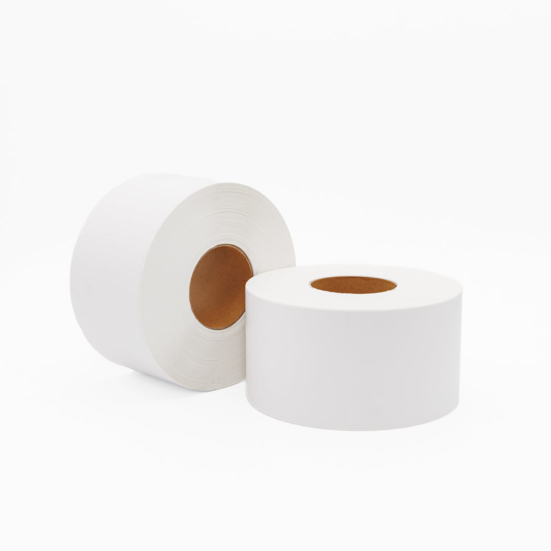 Thermal Direct Label Paper White Permanent 102mm x 175mm Perf. 900/roll 76mm core - Omni Packaging 