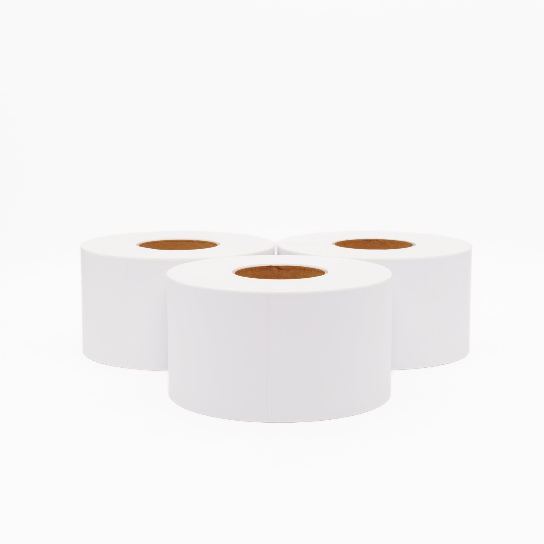 Thermal Direct Label Paper White Permanent 102mm x 200mm Perf. 750/roll 76mm core - Omni Packaging 