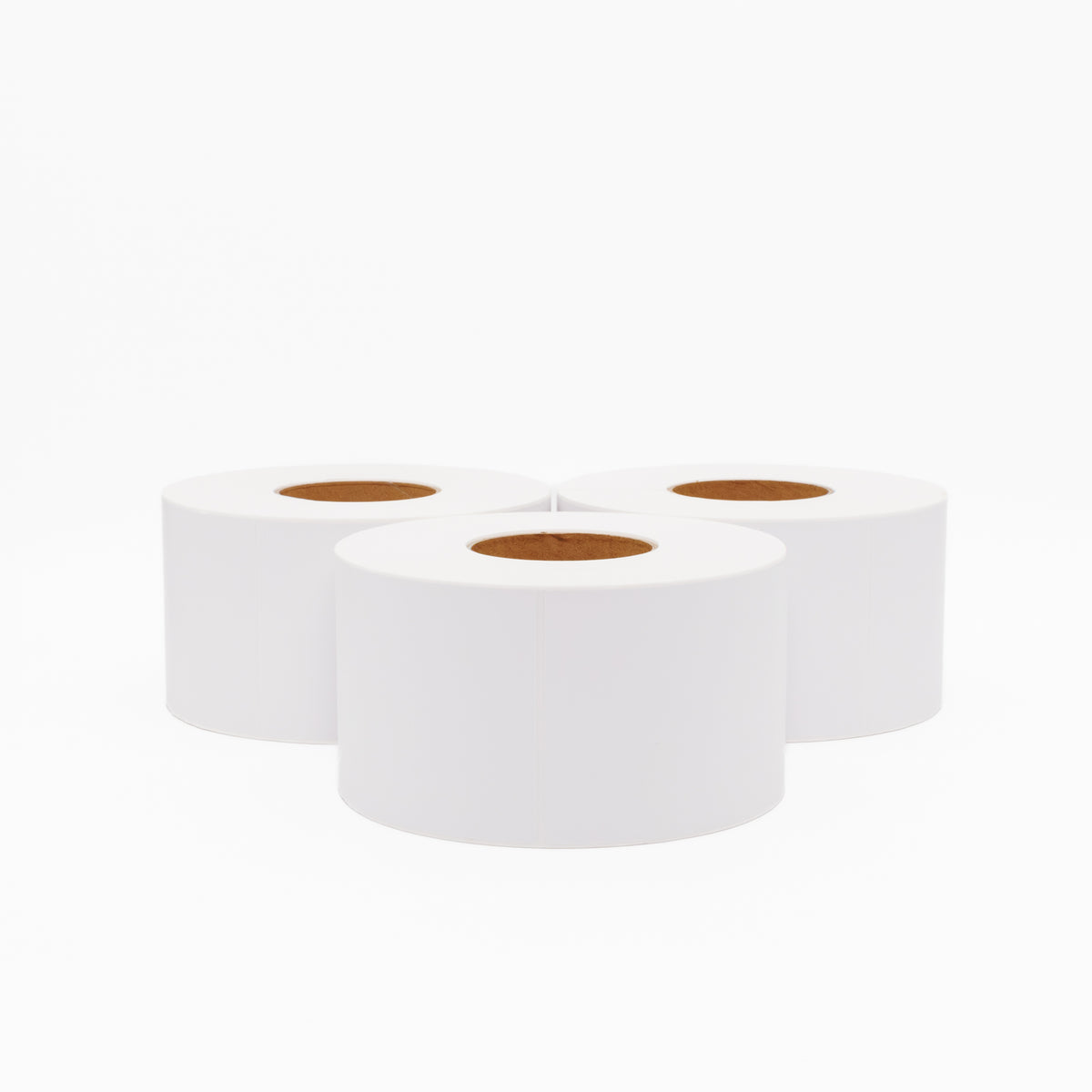 Thermal Direct Label Paper White Permanent 102mm x 200mm Perf. 750/roll 76mm core - Omni Packaging 