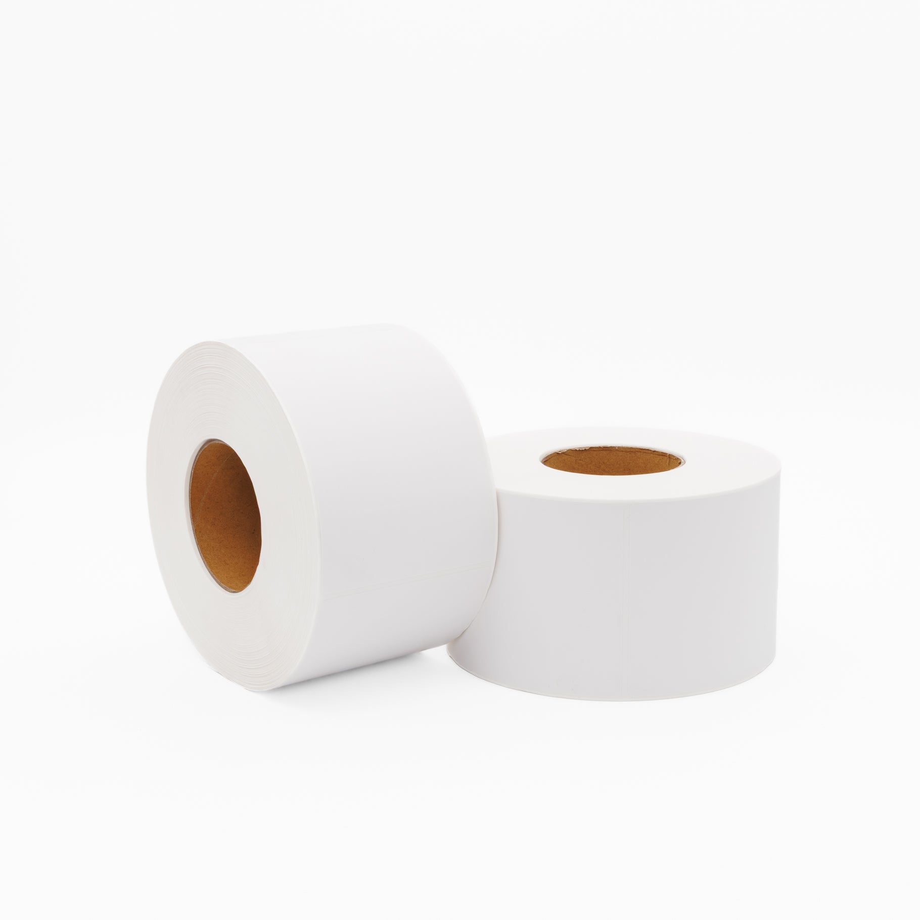 Thermal Transfer Label Paper White Permanent 102mm x 152mm Perf. 1000/roll 76mm core - Omni Packaging 