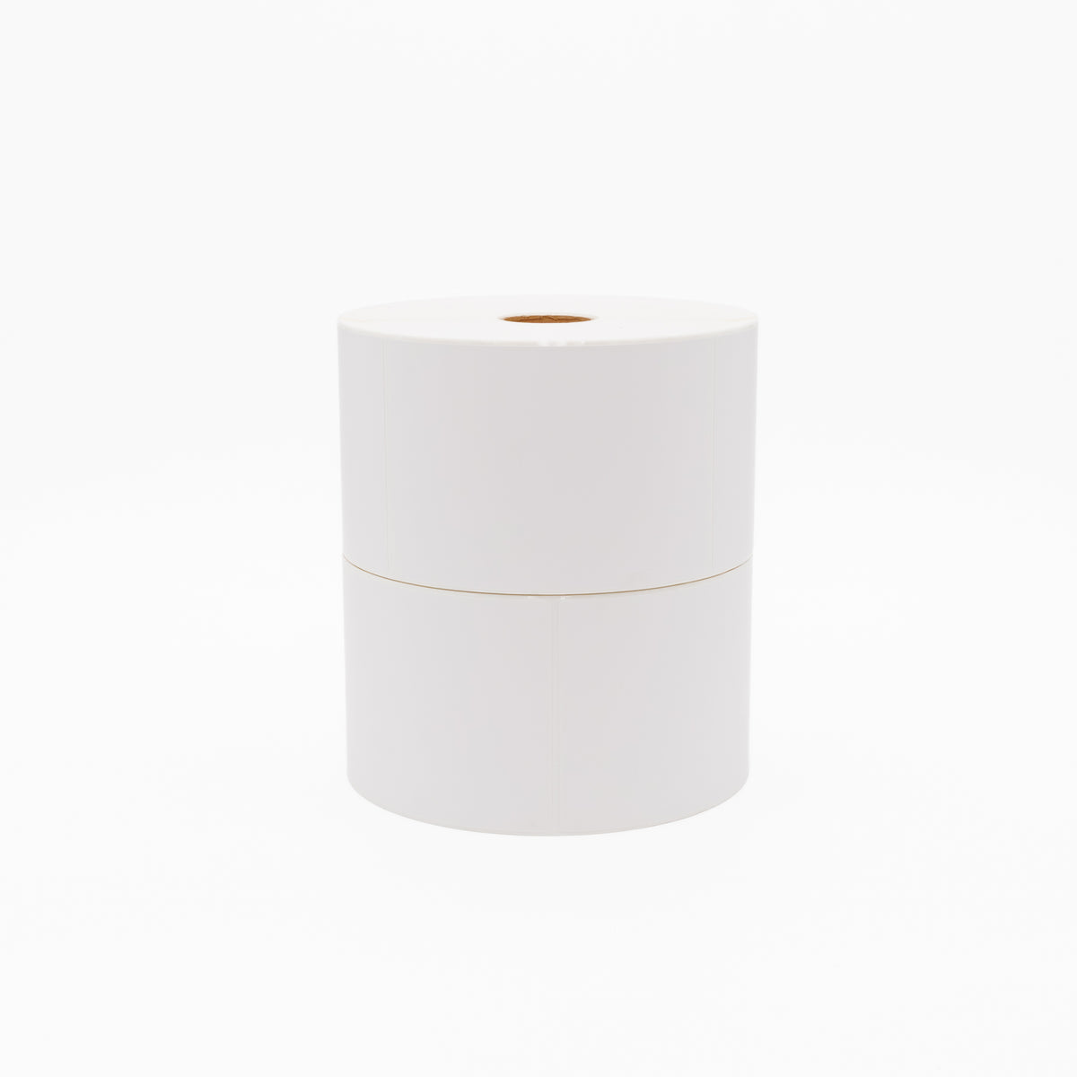 Thermal Direct Label Paper White Permanent 102mm x 152mm Perf. 1250/roll 40mm core - Omni Packaging 