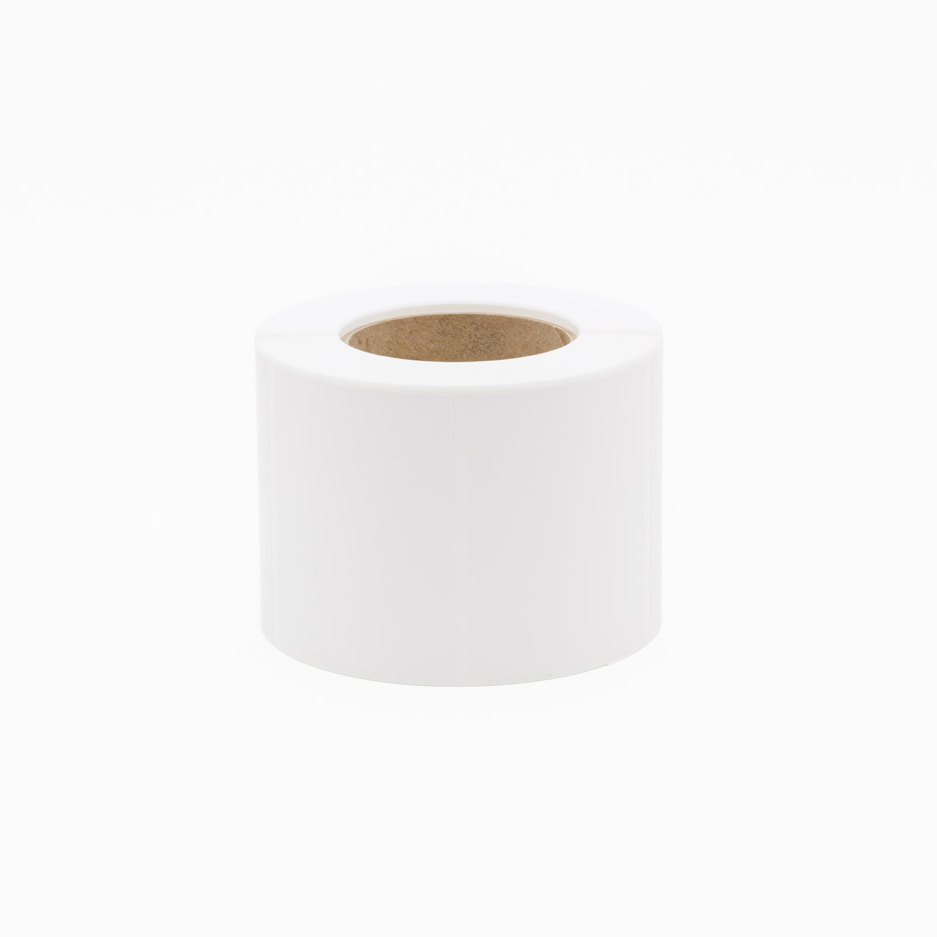 Thermal Direct Label Paper White Removable 102mm x 77mm Perf. 1750/roll 76mm core - Omni Packaging 