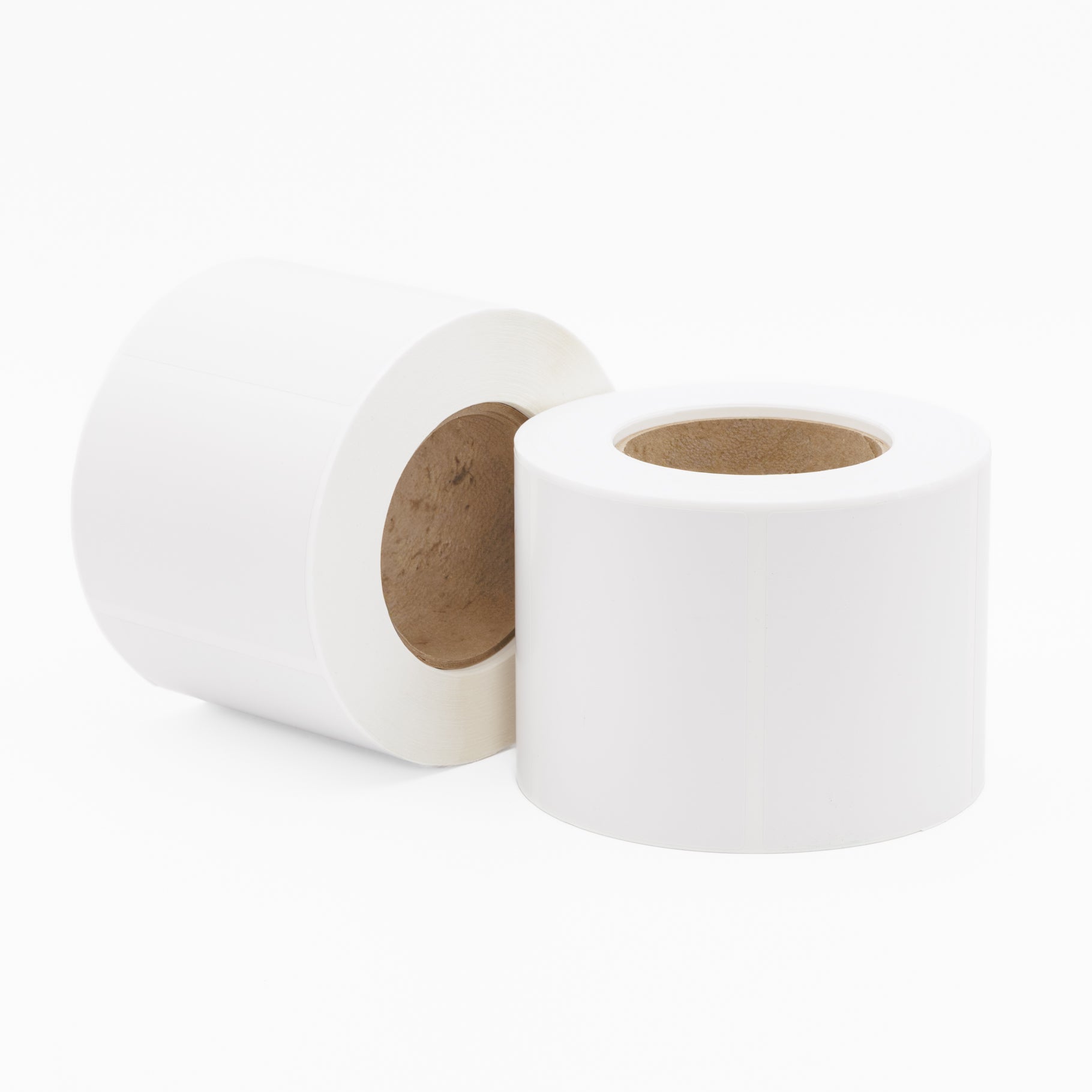 Thermal Direct Label Removable White 100mm x 74m 76mm core Perf 1000/Roll - Omni Packaging 