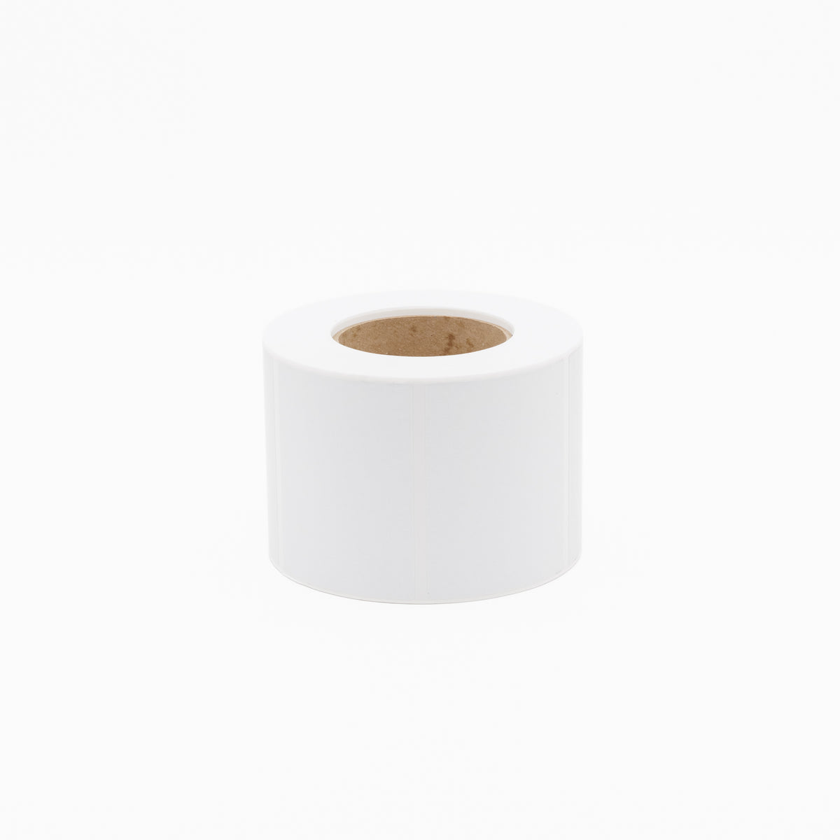 Thermal Direct Label Paper White Super Freez. Grade 102mm x 77mm Perf. 1750/roll 76mm core - Omni Packaging 