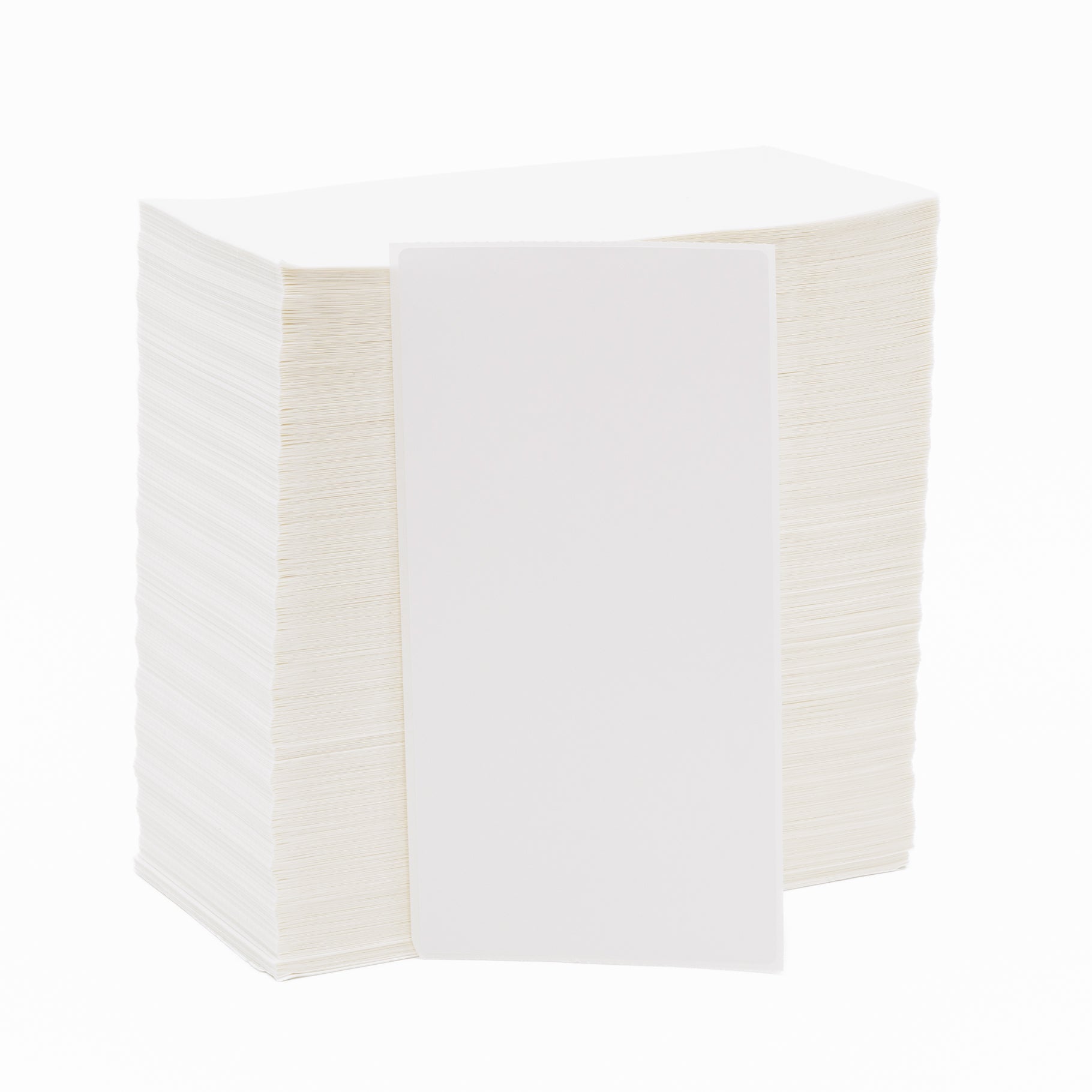 Fanfold Thermal Direct Label Paper White Permanent 102mm x 200mm 3000/Ctn - Omni Packaging 