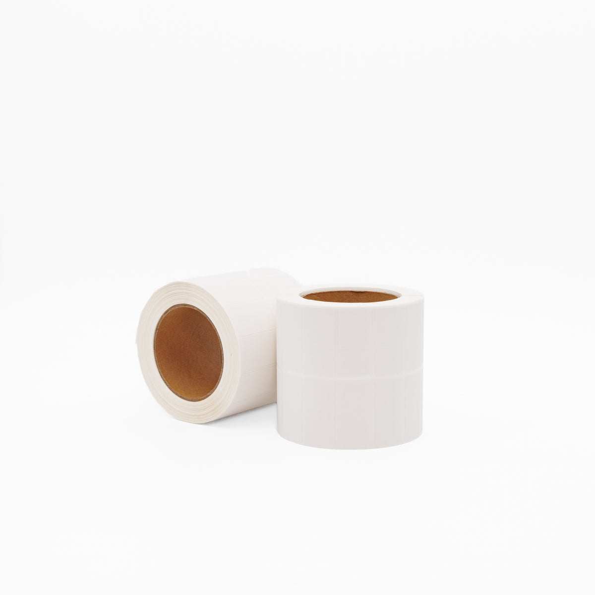 Thermal Transfer Label Paper White Permanent 51mm x 25mm 2UP Perf. 3000/roll 25mm core - Omni Packaging 