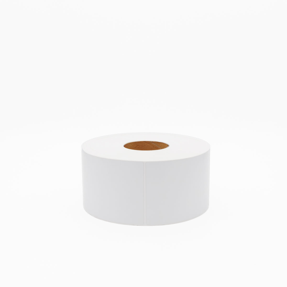 Thermal Transfer Label Tyre White Permanent 102mm x 152mm Perf. 750/roll 76mm core - Omni Packaging 