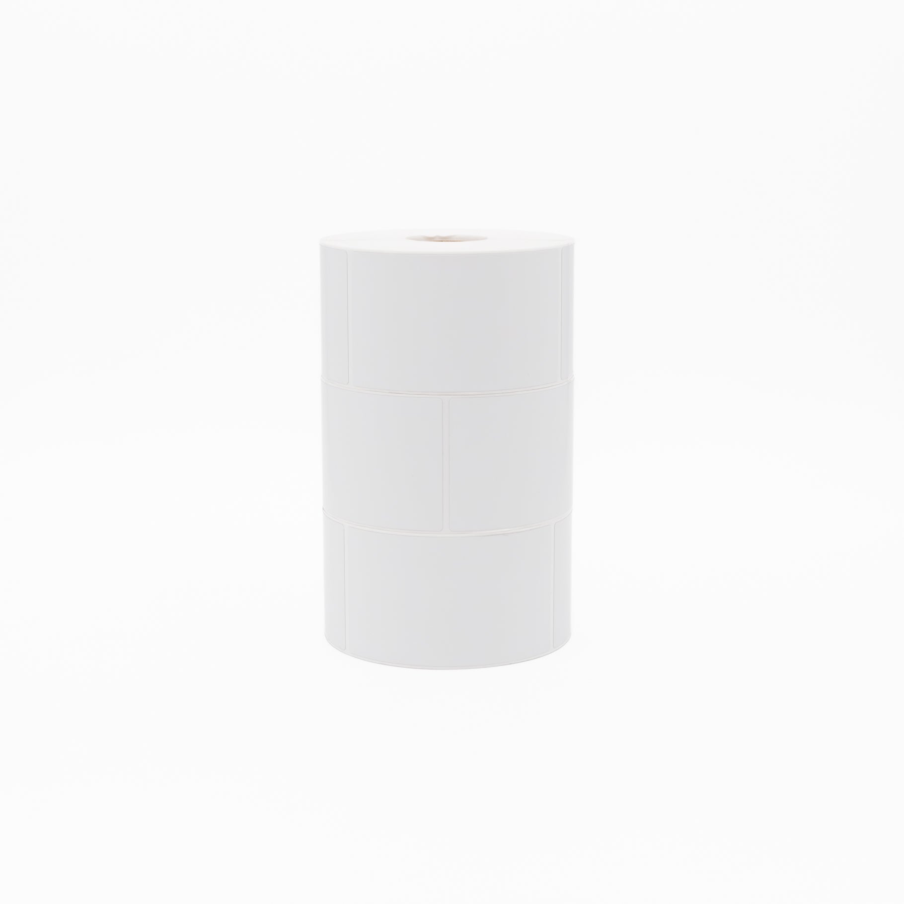 Thermal Transfer Tyre Labels Hotmelt Perm 330 Silver Backed 70mm x 125mm 500/roll 40mm core - Omni Packaging 