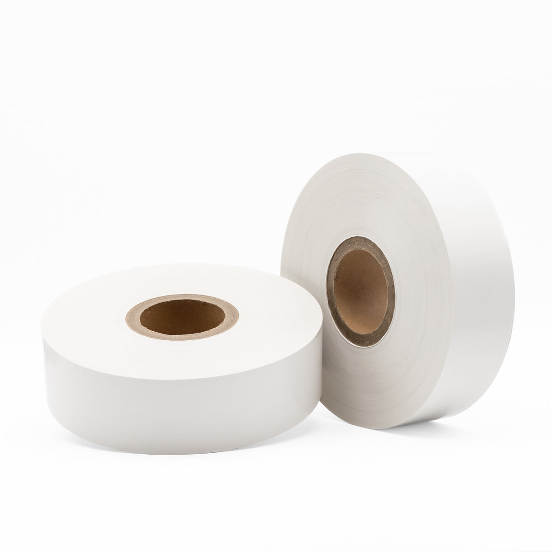 Linerless Direct Thermal Labels 70mm x 500m 76mm core White - Omni Packaging 