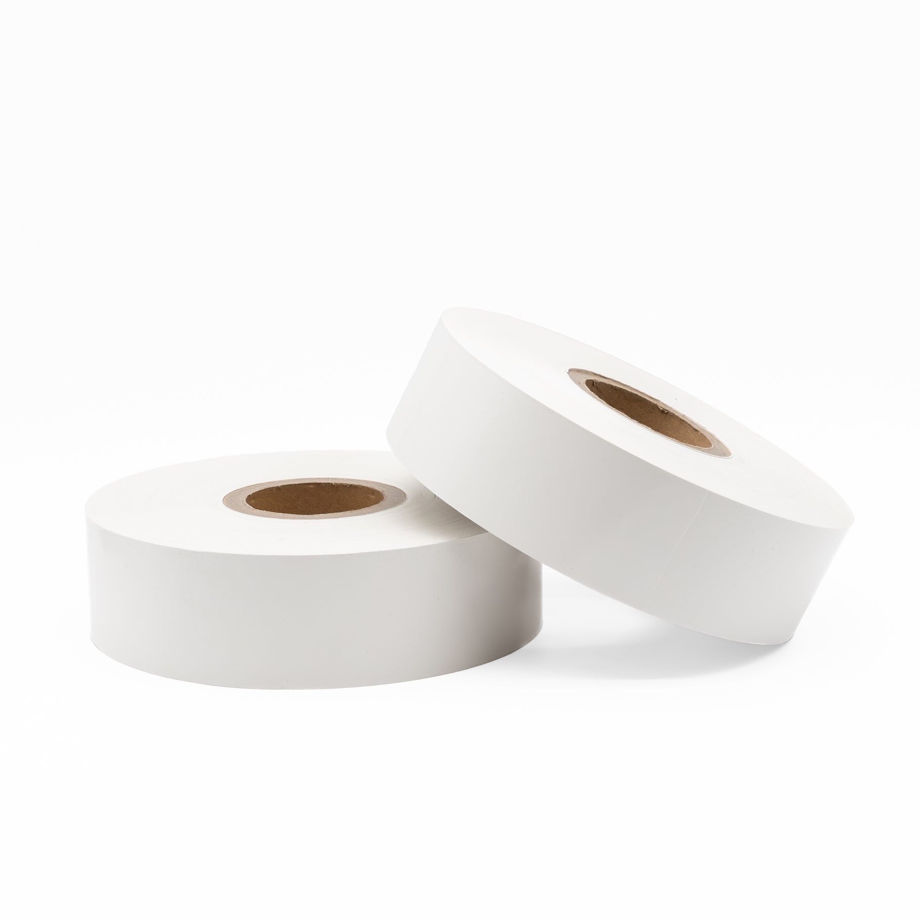 Linerless Direct Thermal Labels 70mm x 500m 76mm core White - Omni Packaging 
