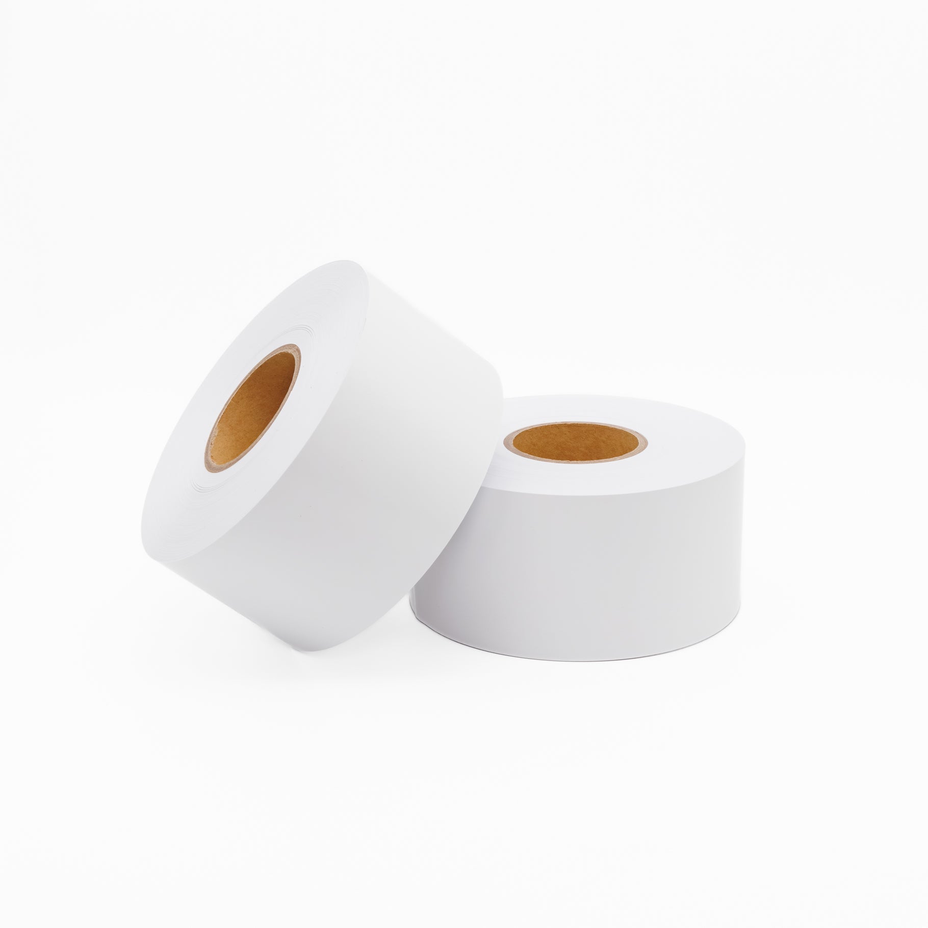 Linerless Direct Thermal Labels 100mm x 300m 76mm core White - Omni Packaging 