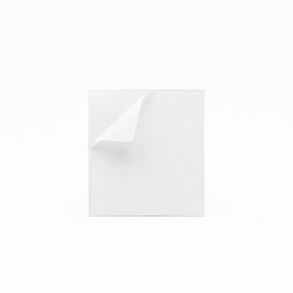 Fanfold Thermal Direct Label Paper White Permanent 102mm x 102mm 6000/Ctn - Omni Packaging 