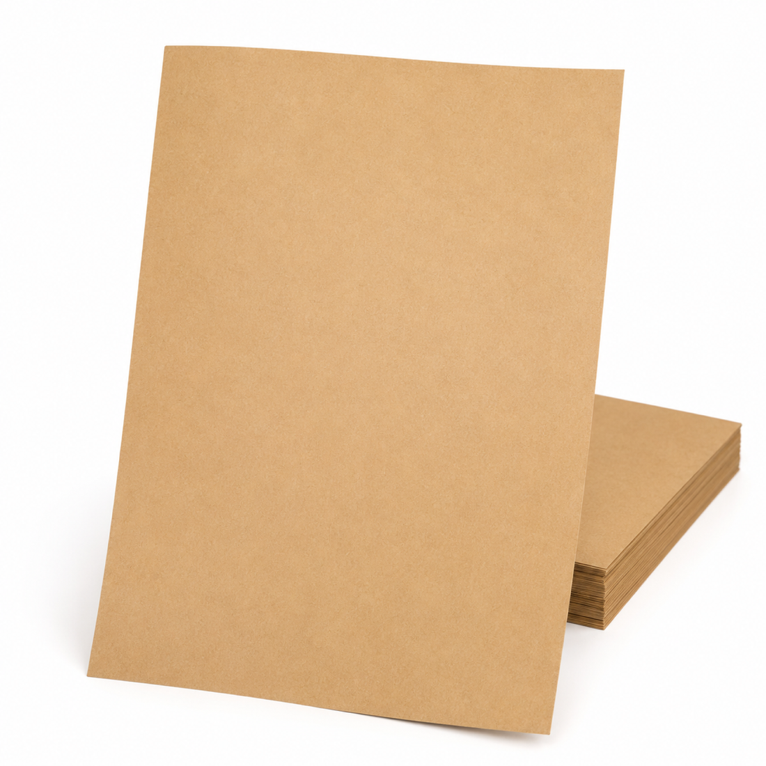 Kraft Paper Label Blockout Brown Permanent 210mm x 297mm 1 Label/Sheet 100 Sheets/Pack - Omni Packaging 