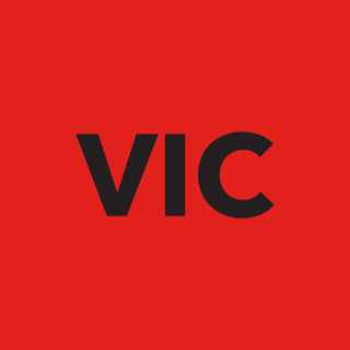 VIC Labels - State Printed Stickers Red 96mm x 100mm 500/roll - Omni Packaging 