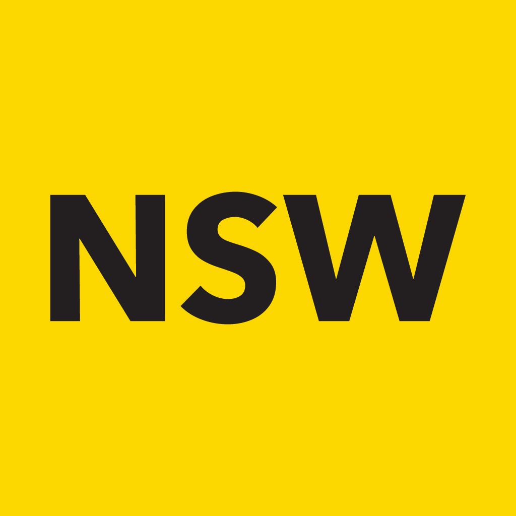 NSW Label - PVC Perforated Yellow 96mm X 100mm 500/roll - Omni Packaging 