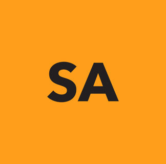 SA Labels - State Printed Stickers Orange 96mm x 100mm 500/roll - Omni Packaging 