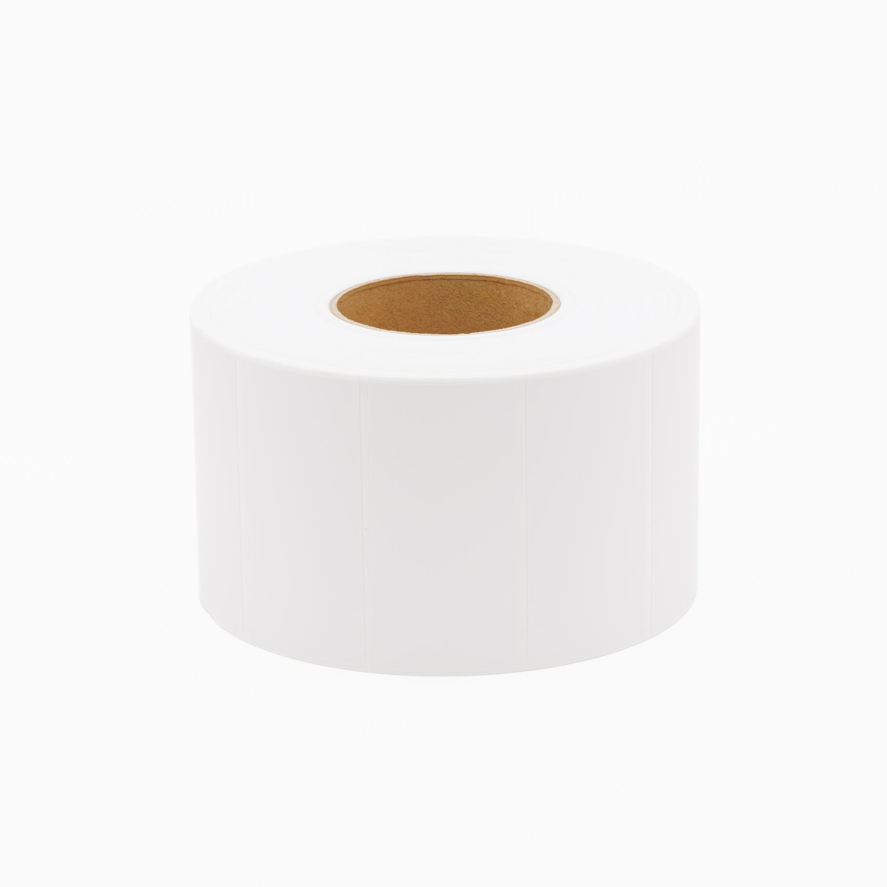 Thermal Direct Label Paper White Permanent 102mm x 50mm Perf. 2740/roll 76mm core - Omni Packaging 