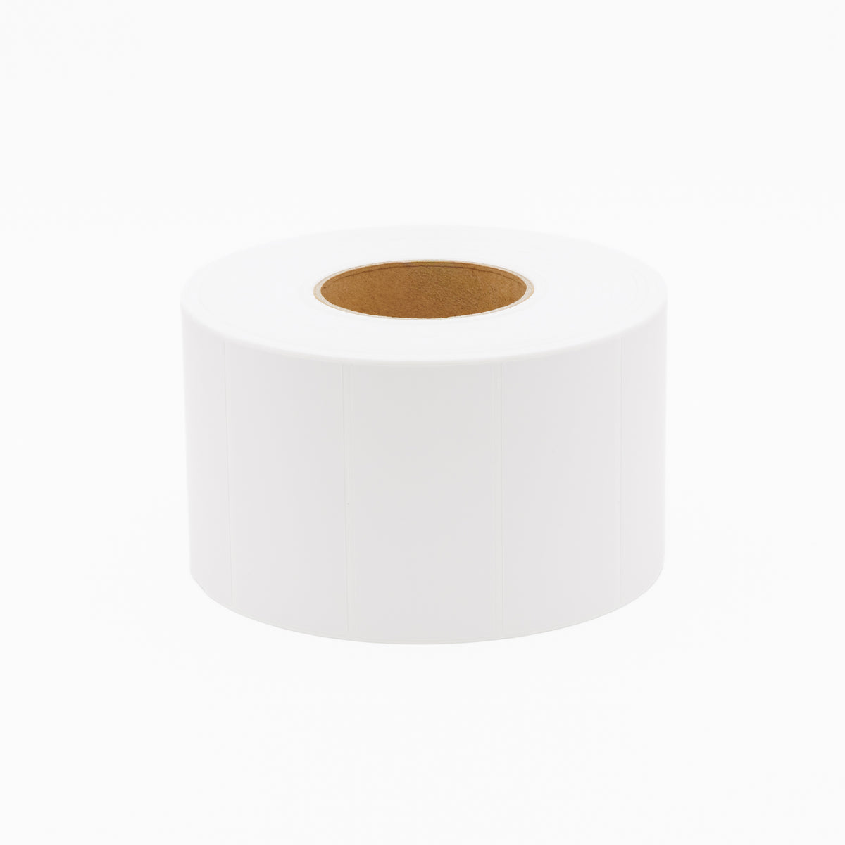 Thermal Direct Label Paper White Permanent 102mm x 50mm Perf. 2740/roll 76mm core - Omni Packaging 
